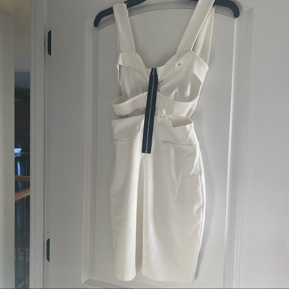 LULUs White Mini Dress - Picture 6 of 7